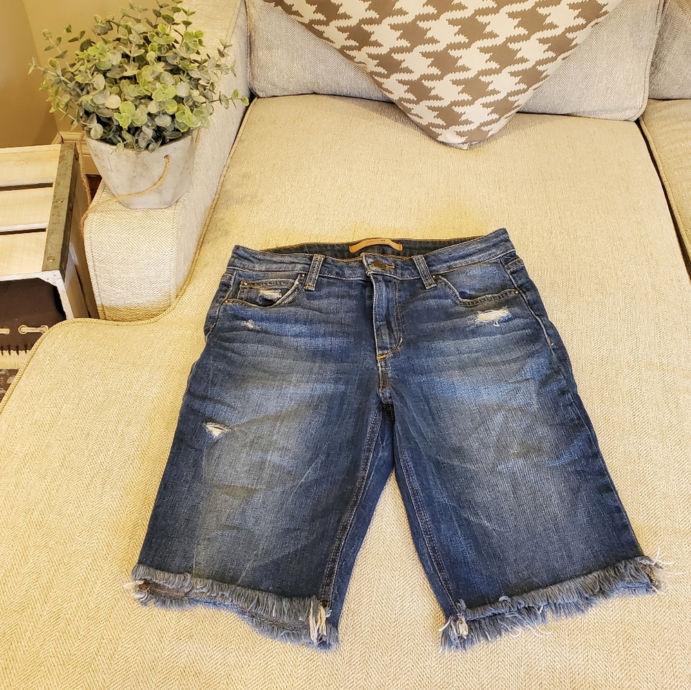 Authentic Joe's Jean distressed bermuda shorts 26